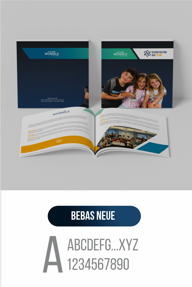 booklet and logo