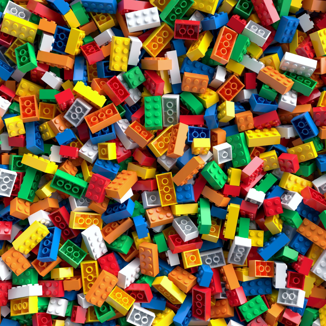 lego bricks without logo brand design