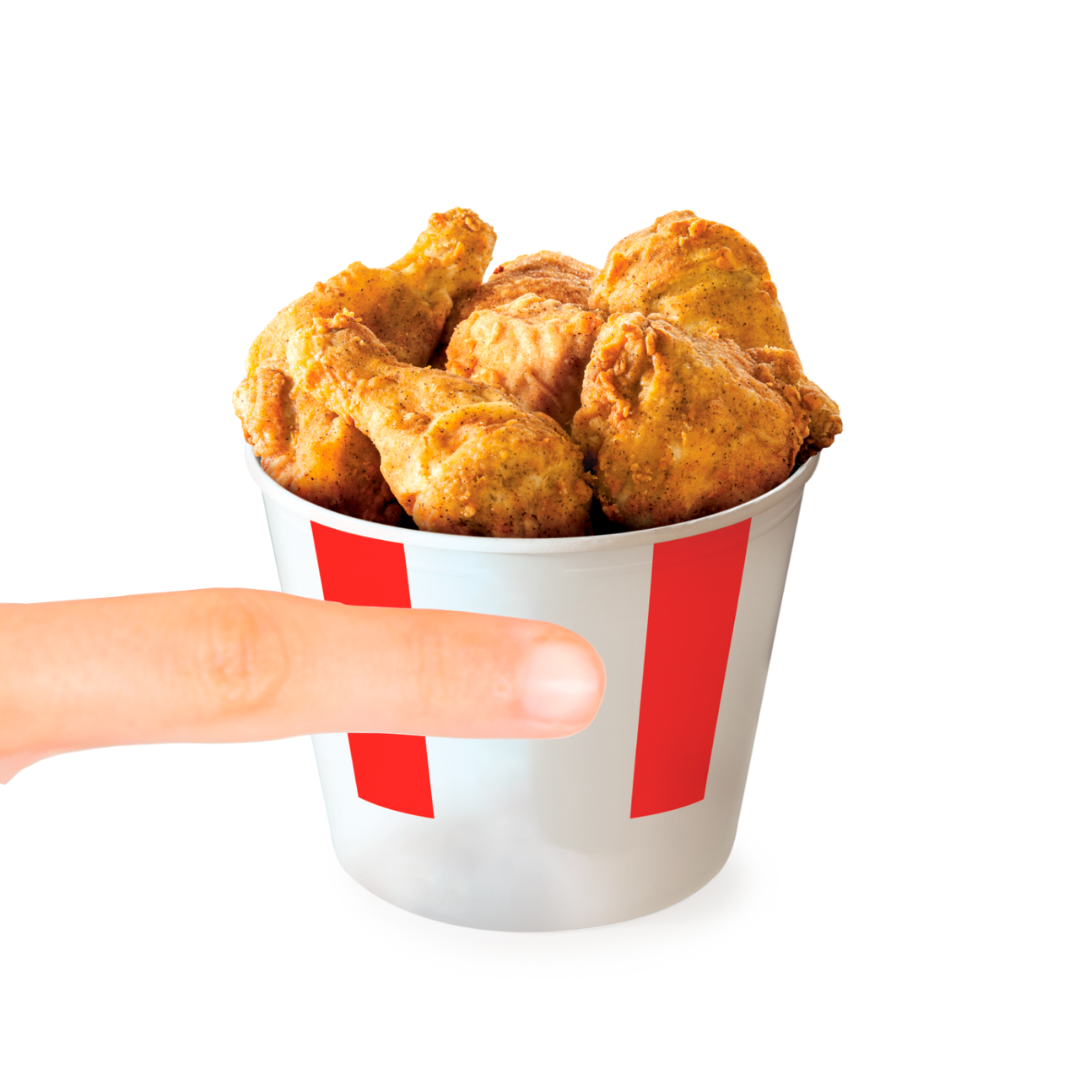 kfc without logo brand design